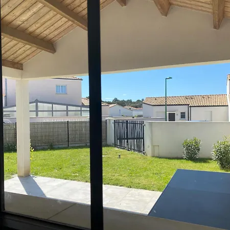 펜션 Maison Moderne Et Charmante A 450m De La Plage, 2 Chambres, Terrasse Et Barbecue - Fr-1-336-153 *